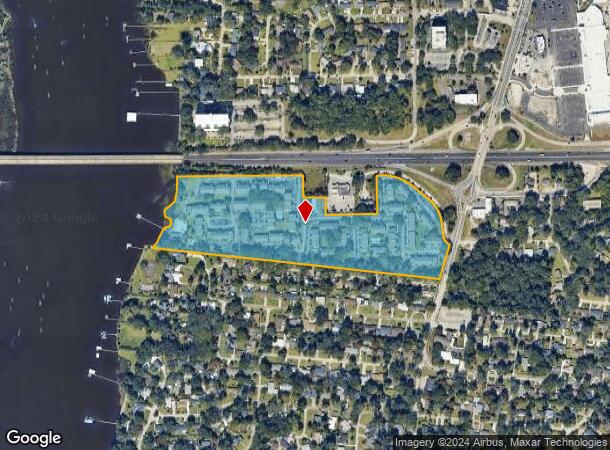  5350 Arlington Expy, Jacksonville, FL Parcel Map