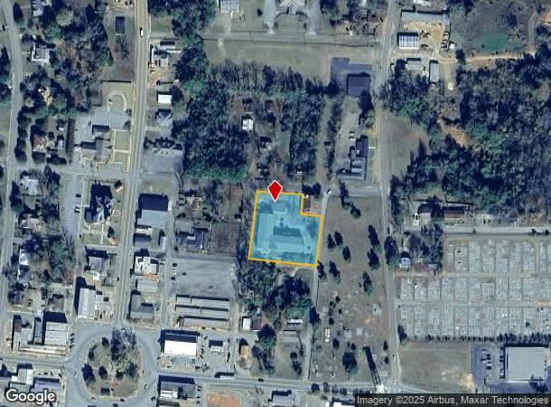  68 E Church St, Cuthbert, GA Parcel Map