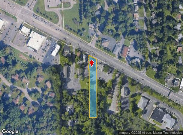 6848 E Genesee St, Fayetteville, NY Parcel Map