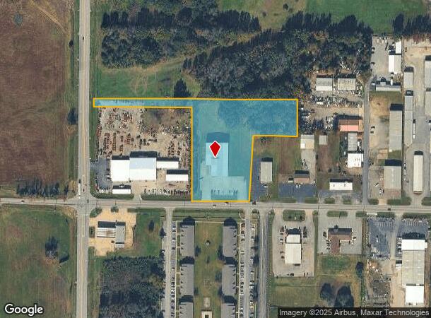  404 E Booth Rd, Searcy, AR Parcel Map