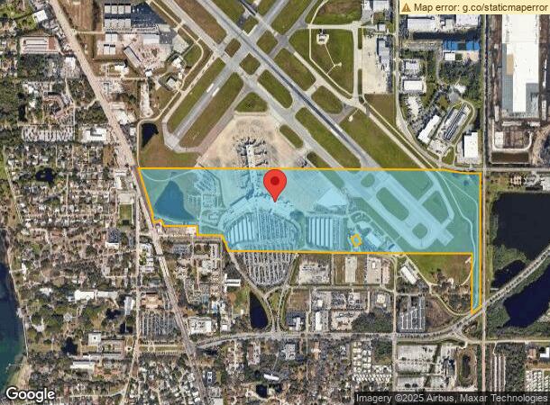  6000 Airport Cir, Sarasota, FL Parcel Map