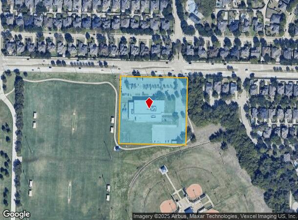 3300 Mcdermott Rd, Plano, TX Parcel Map