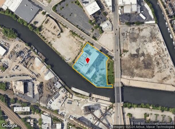  900 N North Branch St, Chicago, IL Parcel Map