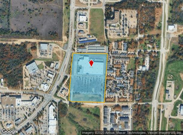  1255 S Loop 288, Denton, TX Parcel Map