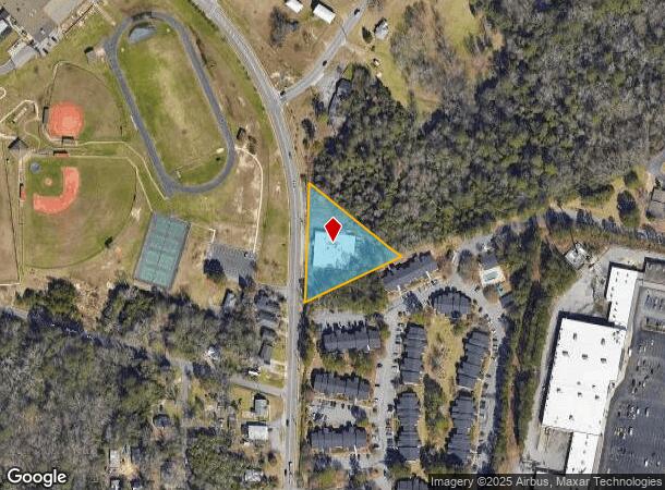  1745 Clinton Rd, Macon, GA Parcel Map