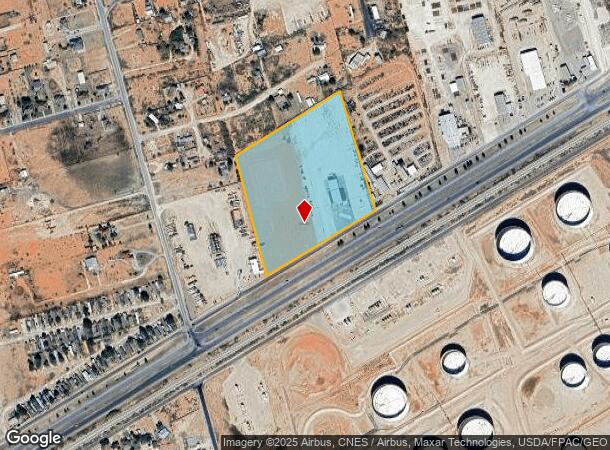  4107 E Highway 80, Midland, TX Parcel Map