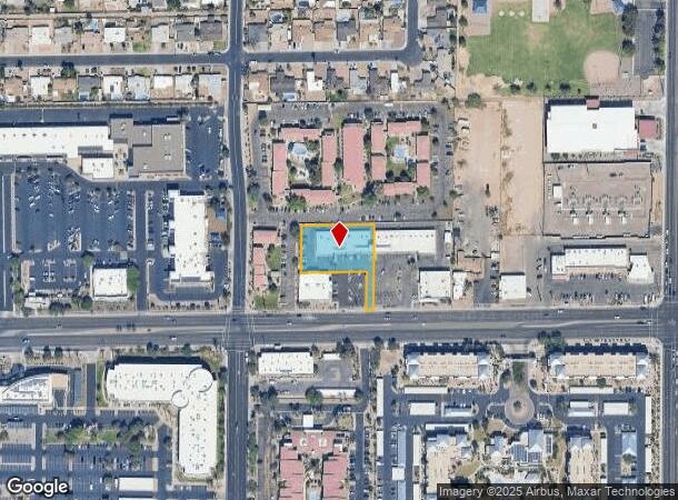  932 W Southern Ave, Mesa, AZ Parcel Map