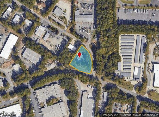  8801 Midway West Rd, Raleigh, NC Parcel Map