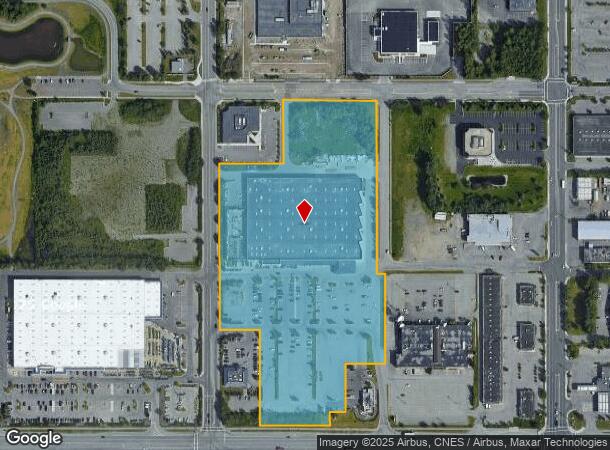  515 E Tudor Rd, Anchorage, AK Parcel Map