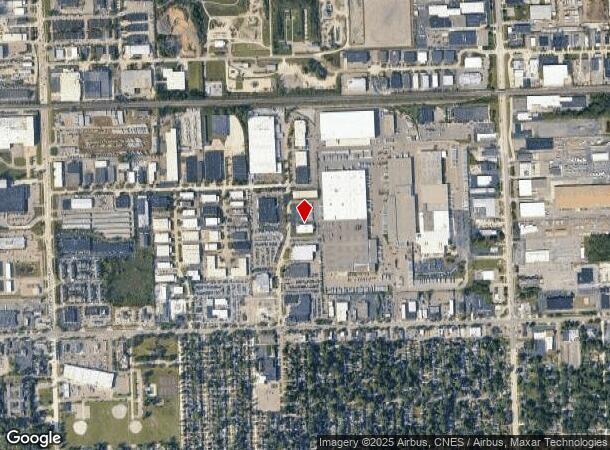 11870 Hubbard St, Livonia, MI Parcel Map