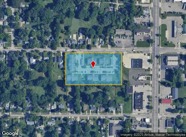 1301 Mary Ave, Lansing, MI Parcel Map