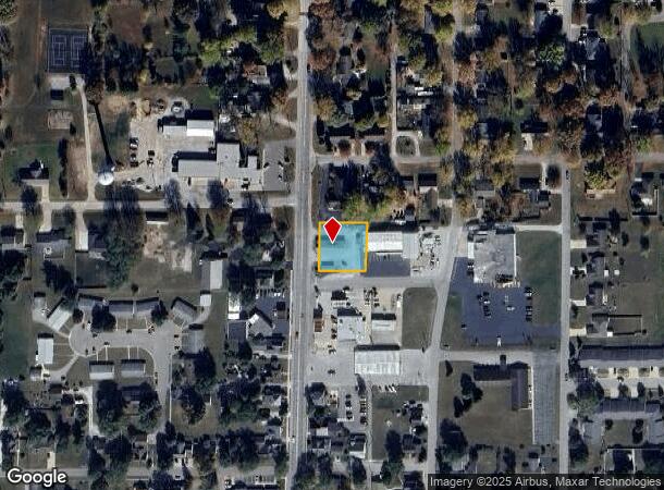 410 N Jefferson St, Ossian, IN Parcel Map