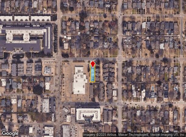  5726 Belmont Ave, Dallas, TX Parcel Map
