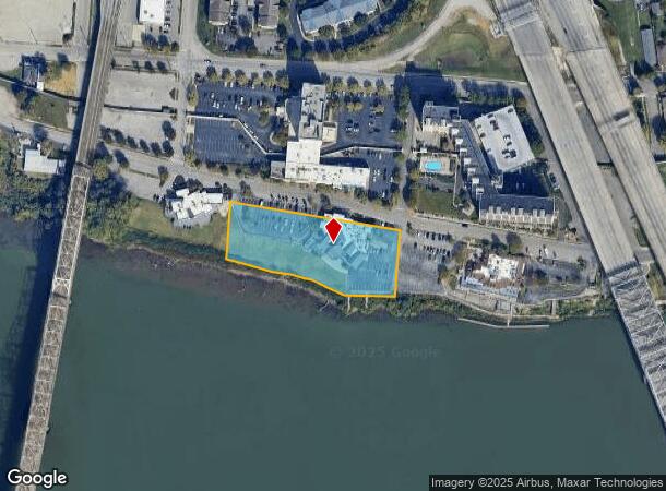 707 W Riverside Dr, Jeffersonville, IN Parcel Map