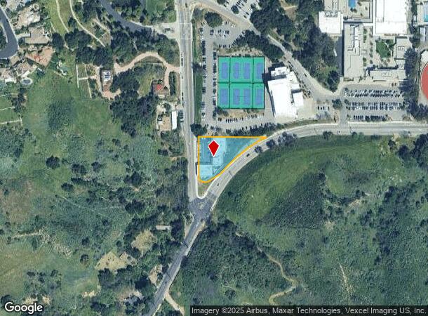  3840 Old Topanga Canyon Rd, Calabasas, CA Parcel Map