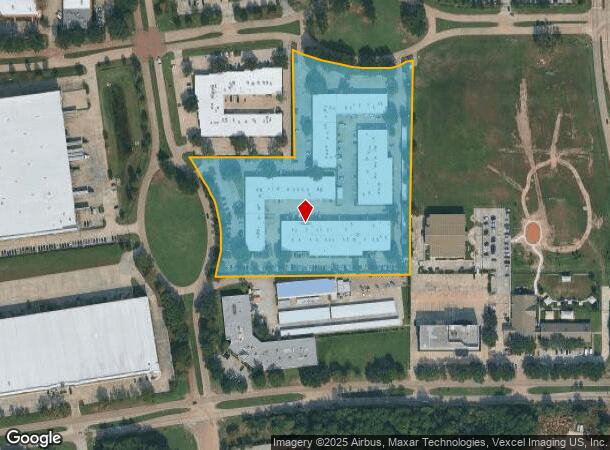 600 Century Plaza Dr, Houston, TX Parcel Map