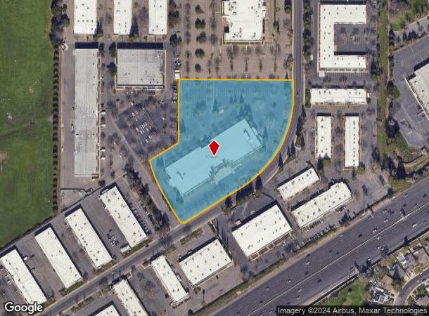  9821 Business Park Dr, Sacramento, CA Parcel Map