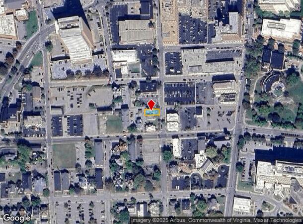  713 1St St Sw, Roanoke, VA Parcel Map