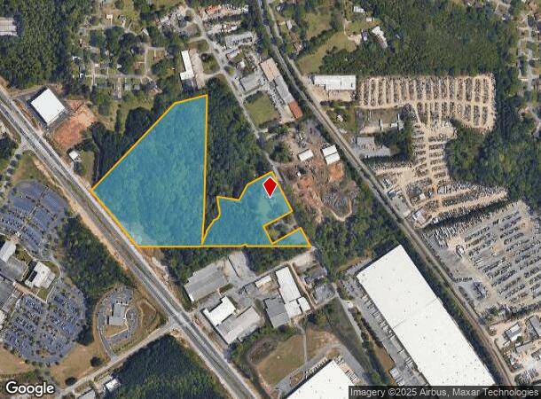  294 S Main St, Jonesboro, GA Parcel Map
