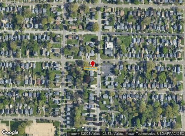  2046 12Th St Sw, Akron, OH Parcel Map