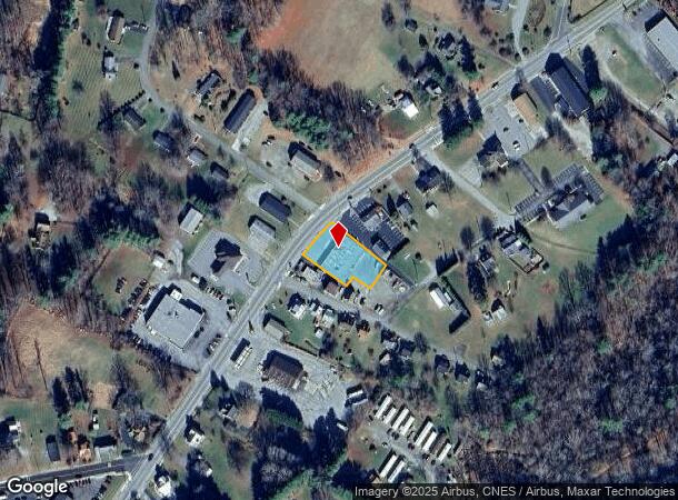 709 E Main St, Floyd, VA Parcel Map