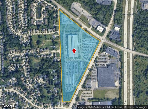 6801 N Haggerty Rd, Canton, MI Parcel Map