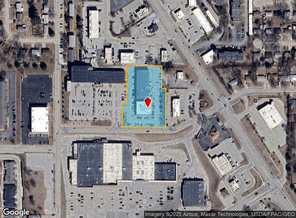  1410 Wall St, Bellevue, NE Parcel Map