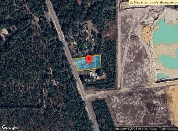  6205 Woodville Hwy, Tallahassee, FL Parcel Map