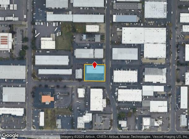 960 Conger St, Eugene, OR Parcel Map