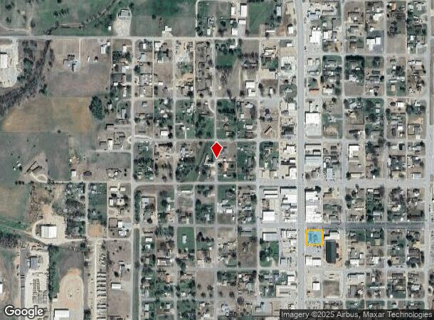  116 N Main St, Seiling, OK Parcel Map