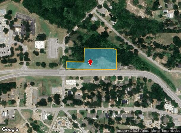 704 Ed Hall Dr, Kaufman, TX Parcel Map