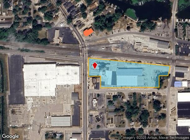 100 S Huntington St, Syracuse, IN Parcel Map