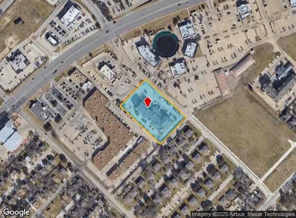 720 University Dr E, College Station, TX Parcel Map