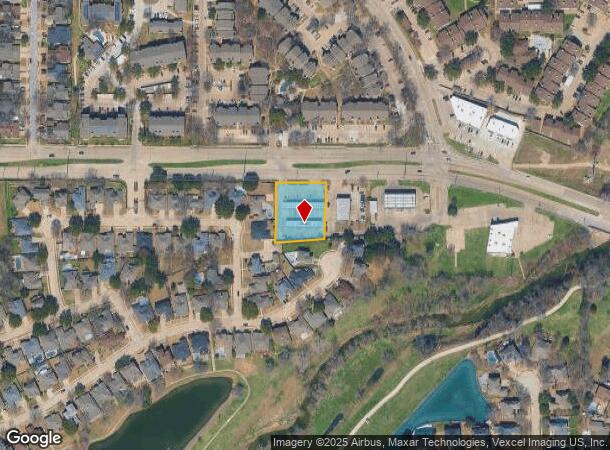  3120 Meadowbrook Blvd, Arlington, TX Parcel Map