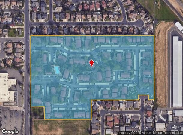 1700 N Tully Rd, Turlock, CA Parcel Map