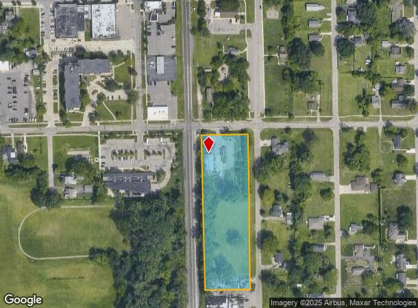  36135 Bibbins St, Romulus, MI Parcel Map