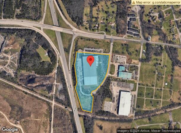  3851 Industrial Pky, Nashville, TN Parcel Map