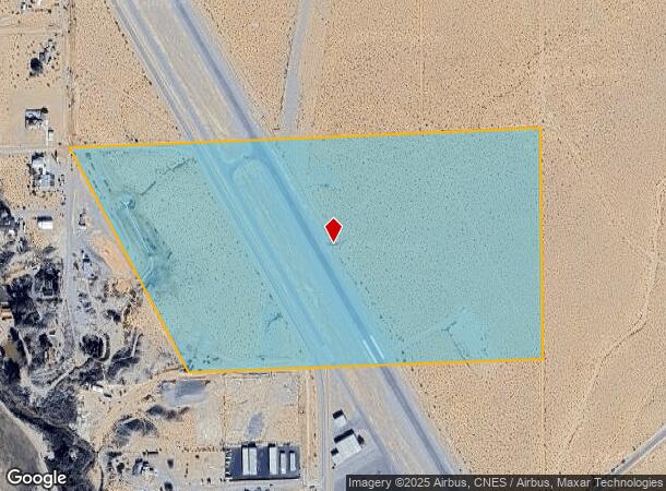  1110 Airport Rd, Overton, NV Parcel Map