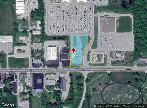 1306 E Main St, Robinson, IL Parcel Map