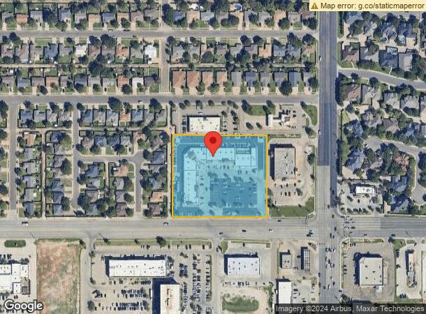  5214 98Th St, Lubbock, TX Parcel Map