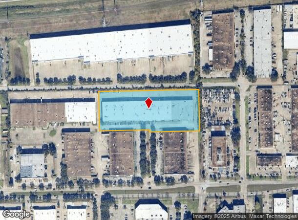  7450 Harwin Dr, Houston, TX Parcel Map