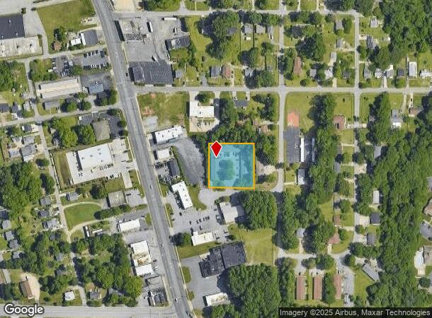  205 Tyson Ct, High Point, NC Parcel Map