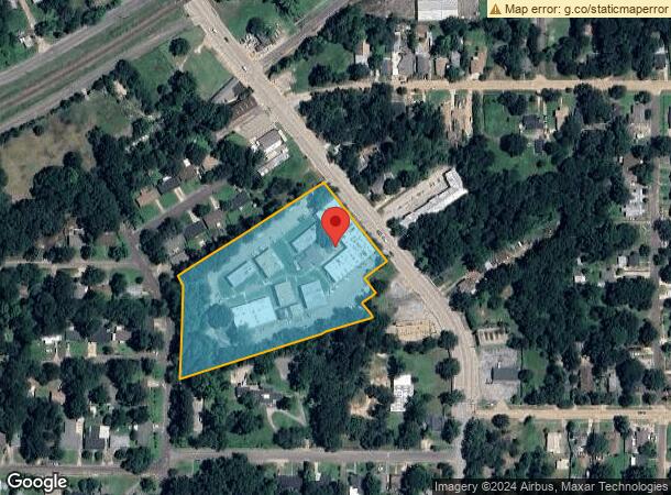  717 S Green St, Longview, TX Parcel Map