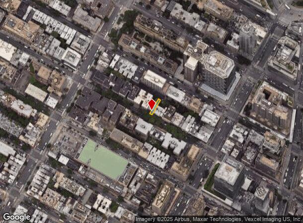  335 W 55Th St, New York, NY Parcel Map