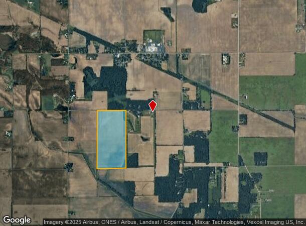  326 W 600 S, Hebron, IN Parcel Map