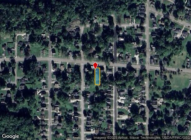  313 W 3Rd St, Niles, OH Parcel Map