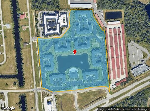  2505 Liberty Park Dr, Cape Coral, FL Parcel Map