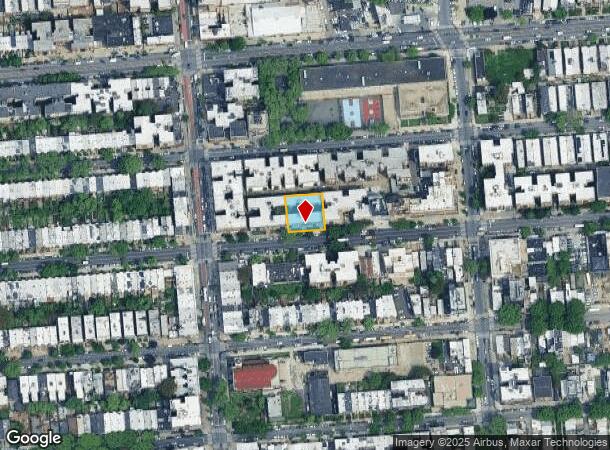 345 Lefferts Ave, Brooklyn, NY Parcel Map