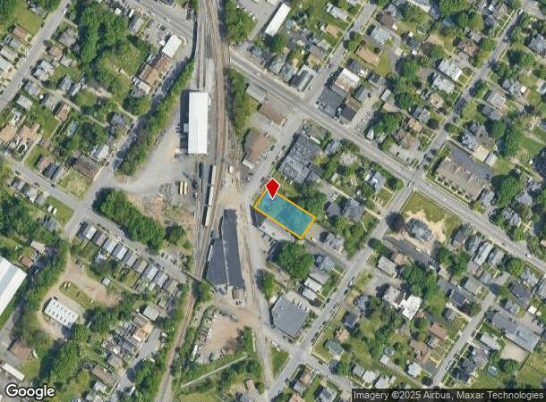  1536 Dickson Ave, Scranton, PA Parcel Map