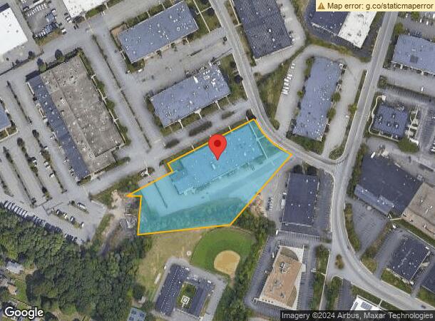  14 Gill St, Woburn, MA Parcel Map